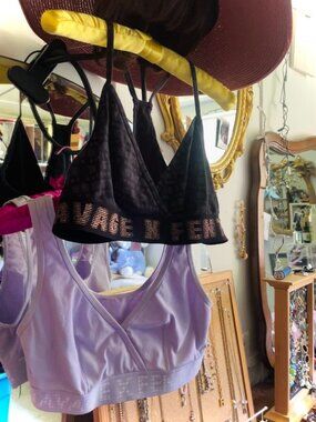 Savage X Fenty | 1X / XL | Lavender Wireless Bralette Yoga Sports Bra Lot